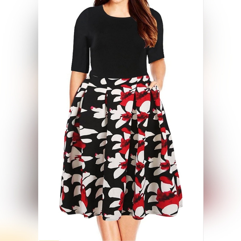 Beautiful most comfortable dress with pockets!